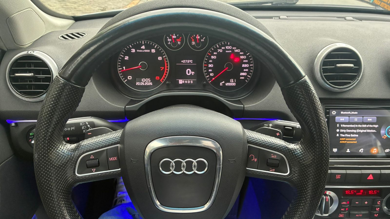 Audi A3 Sport Back 2.0 TFSI ( BLINDADO )